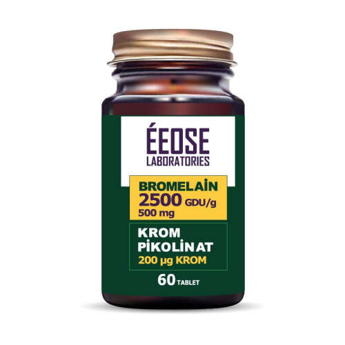 Eeose Bromelain Krom Pikolinat 60 Tablet - Eeose