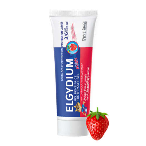 Elgydium Çilek Aromalı 3-6 Yaş Çocuk Diş Macunu 50 ml - 1