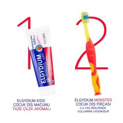 Elgydium Çilek Aromalı 3-6 Yaş Çocuk Diş Macunu 50 ml - 7