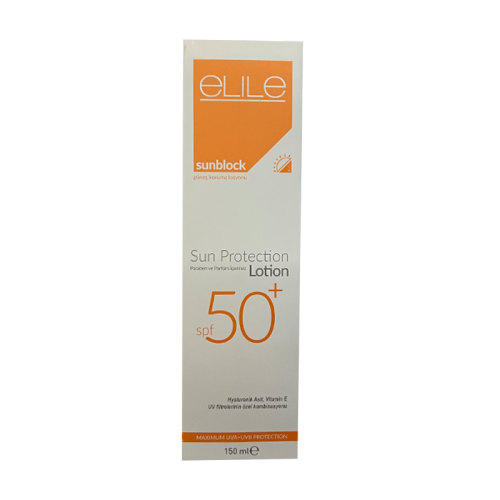Elile Sun Protection Lotion Spf50 150ml - 1