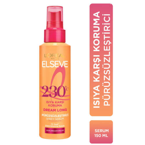 Elseve 230c Isıya Karşı Koruma Pürüzsüzleştirici Sprey Serum 150 ml - 2