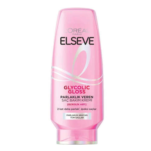 Elseve Glycolic Gloss Parlaklık Veren Saç Bakım Kremi 250 ml - Elseve