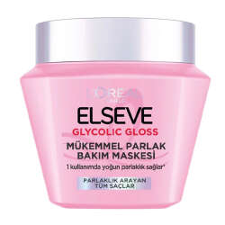 Elseve Glycolic Gloss Saç Bakım Maskesi 300 ml - 1