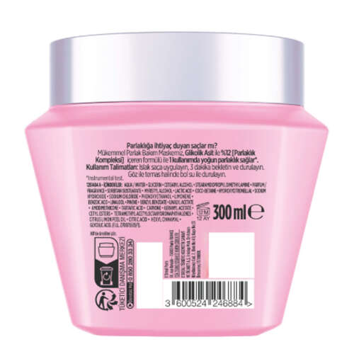 Elseve Glycolic Gloss Saç Bakım Maskesi 300 ml - 4