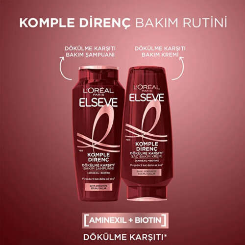 Elseve Komple Direnç Dökülme Karşıtı Bakım Kremi 250 ml - 4
