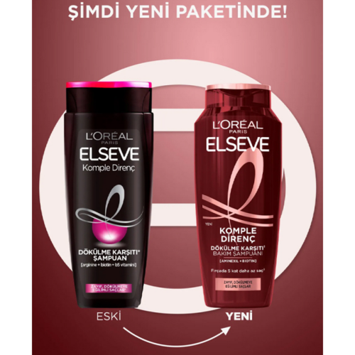 Elseve Komple Direnç Dökülme Karşıtı Şampuan 300 ml - 3