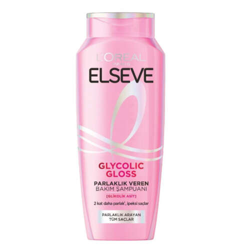 Elseve Şampuan Glycolic Gloss Parlaklık Veren Bakım Şampuanı 300 ml - Elseve
