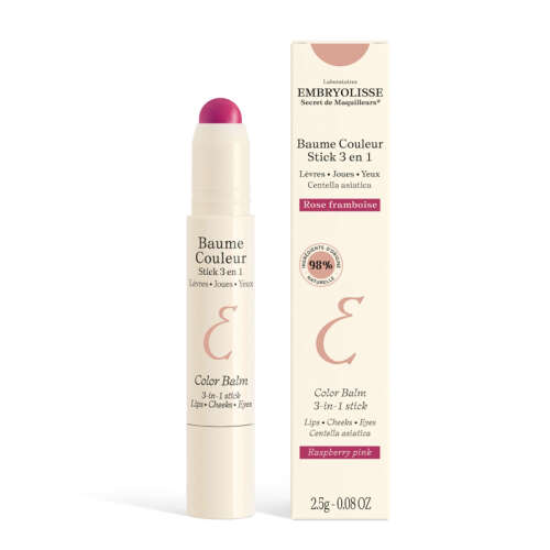 Embryolisse Color Balm 3'ü 1 Arada Stick Dudak Balsamı - Pink Raspberry 2.5 gr - Embryolisse
