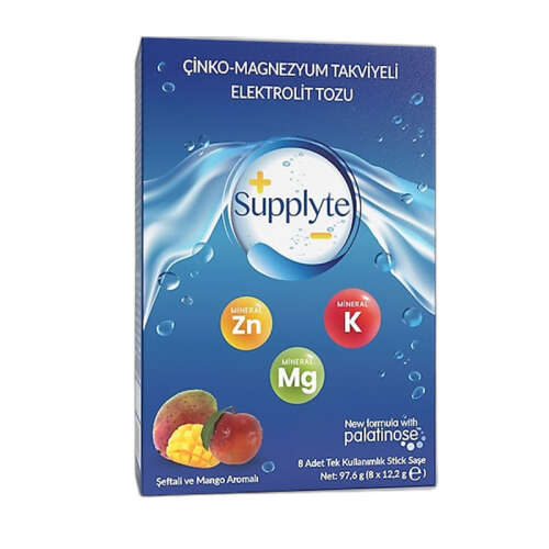 Ena Farma Supplyte Mango Şeftali Aromalı Elektrolit tozu - 1