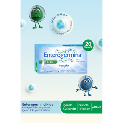 Enterogermina Çocuklar için Takviye Edici Gıda 100ml ( 5ml x 20 flakon ) - 2