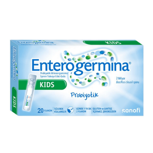 Enterogermina Çocuklar için Takviye Edici Gıda 100ml ( 5ml x 20 flakon ) - 1
