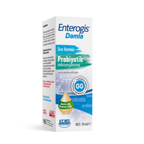 Enterogis Damla Takviye Edici Gıda 10 ml - Edis Pharma