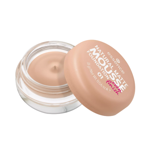 Essence Natural Matte Mousse Foundation 01 - 16gr - 2