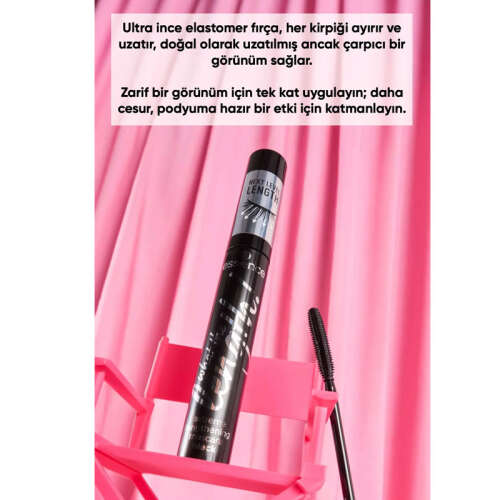 Essence What The Length Black Mascara 10 ml - 3