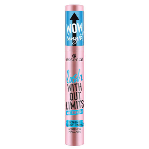 Essence Without Limits Waterproof Maskara - 03 Black Waterproof 13 ml - Essence