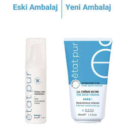 Etat Pur Pure Moisturizers Kuru Ciltler için Yoğun Dokulu Nemlendirici Krem 50 ml - 2