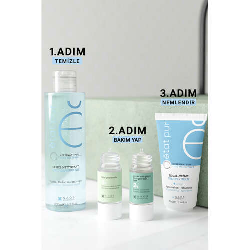 Etat Pur Pure Moisturizers Yağlı Ciltler İçin Matlaştırıcı Etkili Jel Bakım Kremi 50 ml - 7