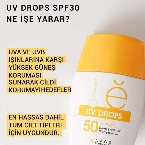 Etat Pur Uv Drops Mineral Face Fluid SPF 50 30 g - 6
