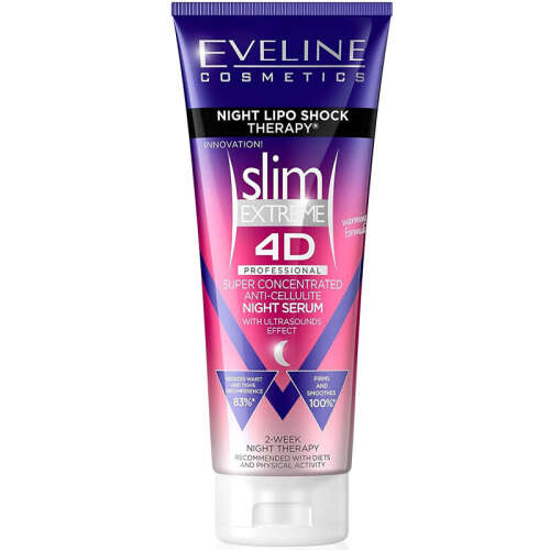 Eveline Slim Extreme 4D Anti-Cellulute Night Serum 250 ml - Eveline Cosmetics