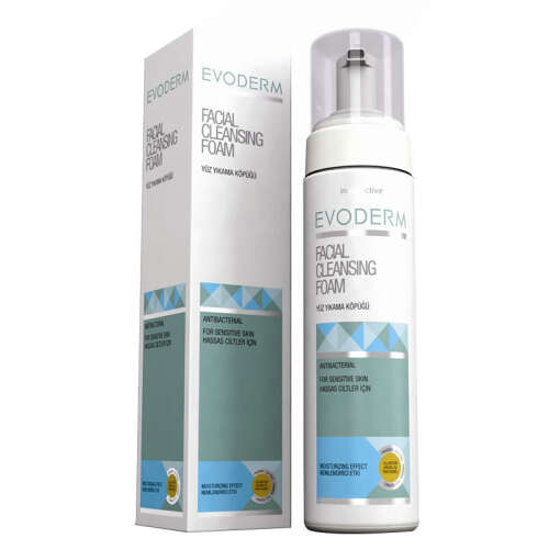 Evoderm Facial Yüz Temizleme Köpüğü 200 ml - Evoderm