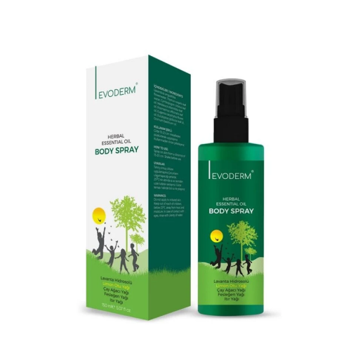 Evoderm Herbal Essential Oil Body Sprey 150 ml - Evoderm