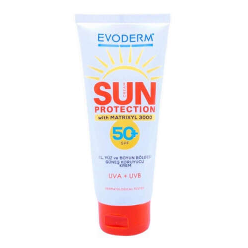 Evoderm Sunscreen Cream Güneş Koruyucu Krem Spf+50 100 ml - 1