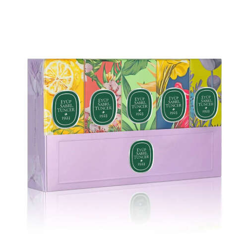 Eyüp Sabri Tuncer 5li 16 ml Kolonya - Set 2 - Kurdeleli Hediye Çanta - 2