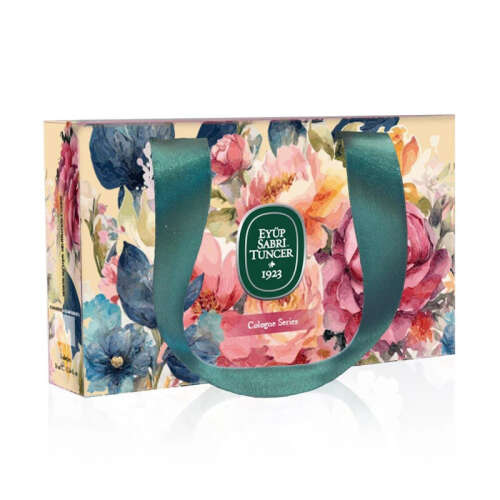 Eyüp Sabri Tuncer 5li 16 ml Kolonya - Set 3 - Kurdeleli Hediye Çanta - Eyüp Sabri Tuncer