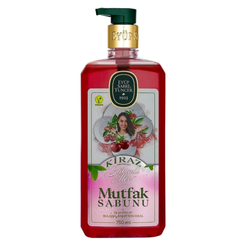 Eyüp Sabri Tuncer Bakımlı Eller Kiraz Aromalı Mutfak Sabunu 750 ml - Eyüp Sabri Tuncer