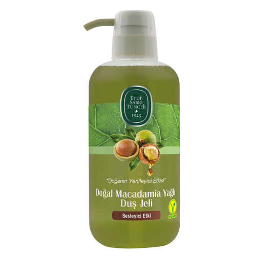 Eyüp Sabri Tuncer Besleyici Etki Doğal Macadamia Yağlı Duş Jeli 600 ml - Eyüp Sabri Tuncer