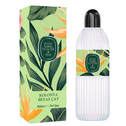 Eyüp Sabri Tuncer Beyaz Çay Kolonyası Pet Şişe 400ml - Eyüp Sabri Tuncer