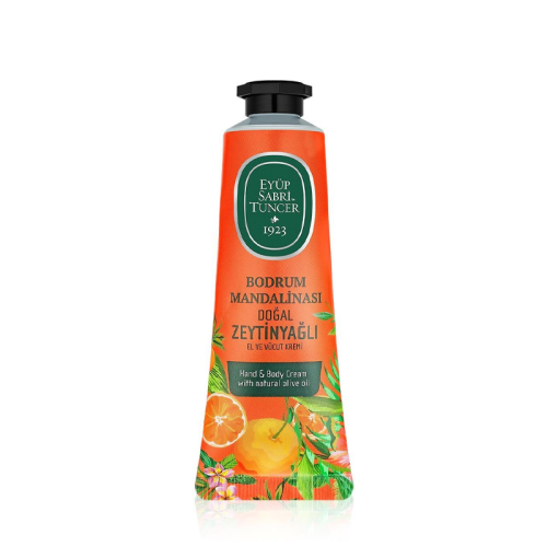 Eyüp Sabri Tuncer Bodrum Mandalinası Doğal Zeytinyağlı El ve Vücut Kremi 50 ml - Eyüp Sabri Tuncer
