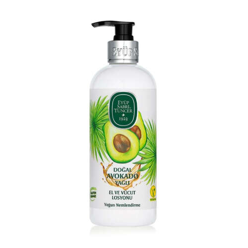 Eyüp Sabri Tuncer Doğal Avokado Yağlı El ve Vücut Losyonu 500 ml - 1