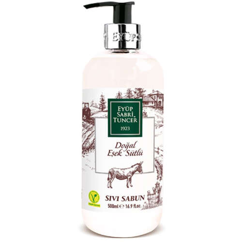 Eyüp Sabri Tuncer Doğal Eşek Sütlü Sıvı Sabun 500 ml - Eyüp Sabri Tuncer