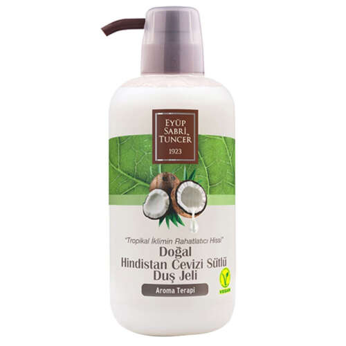 Eyüp Sabri Tuncer Doğal Hindistan Cevizi Sütlü Duş Jeli 600 ml - Eyüp Sabri Tuncer