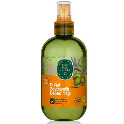 Eyüp Sabri Tuncer Doğal Zeytinyağlı Bebek Yağı 280 ml - Eyüp Sabri Tuncer