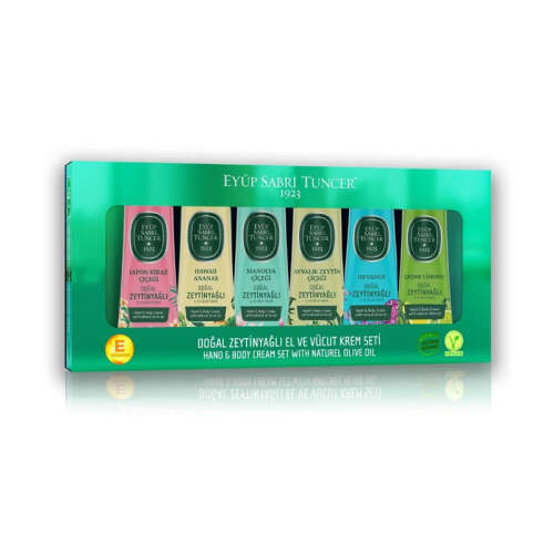 Eyüp Sabri Tuncer Doğal Zeytinyağlı El ve Vücut Kremi 50 ml x 6 Adet - Eyüp Sabri Tuncer