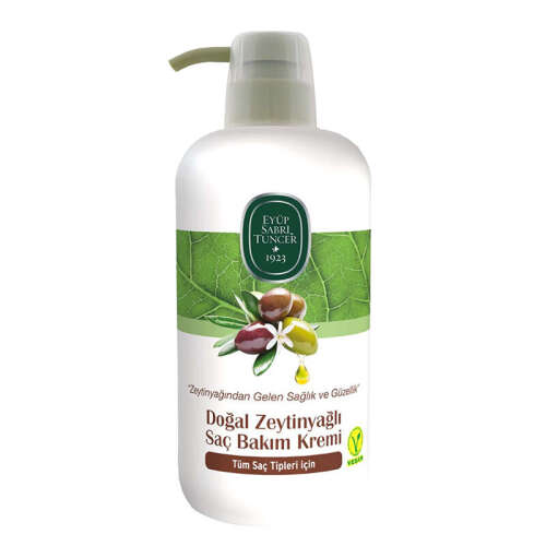 Eyüp Sabri Tuncer Doğal Zeytinyağlı Saç Bakım Kremi 600ml - Eyüp Sabri Tuncer