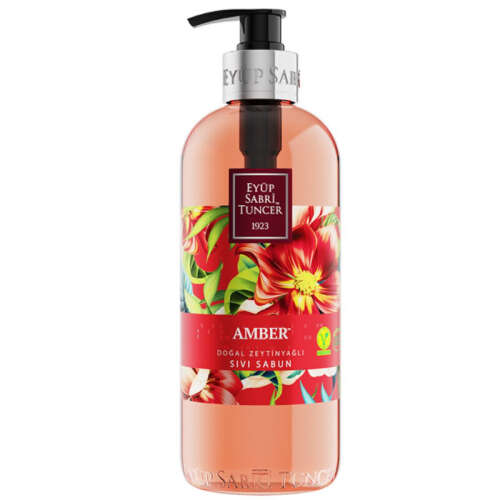 Eyüp Sabri Tuncer Doğal Zeytinyağlı Sıvı Sabun Amber 500ml - 1