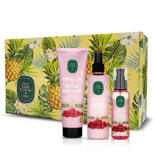 Eyüp Sabri Tuncer Frambuaz Saç Bakım Serisi - Hawaii Ananas Hediye Seti - Eyüp Sabri Tuncer