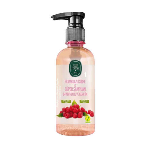 Eyüp Sabri Tuncer Frambuazlı Sirke ve Süper Şampuan 100 ml - Eyüp Sabri Tuncer