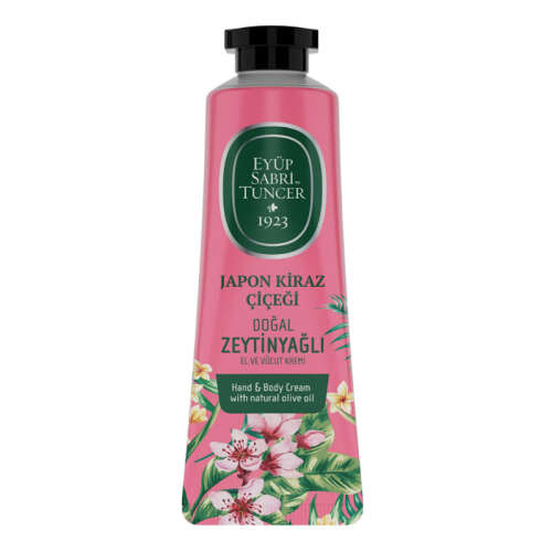 Eyüp Sabri Tuncer Japon Kiraz Çiçeği Özlü El ve Vücut Kremi 50 ml - 1