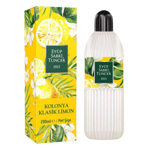 Eyüp Sabri Tuncer Klasik Limon Kolonyası 200 ml - Pet Şişe - Eyüp Sabri Tuncer