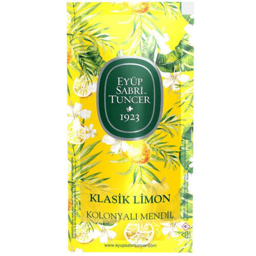 Eyüp Sabri Tuncer Limon Kolonyalı Mendil 150 Adet- Küçük Boy - Eyüp Sabri Tuncer
