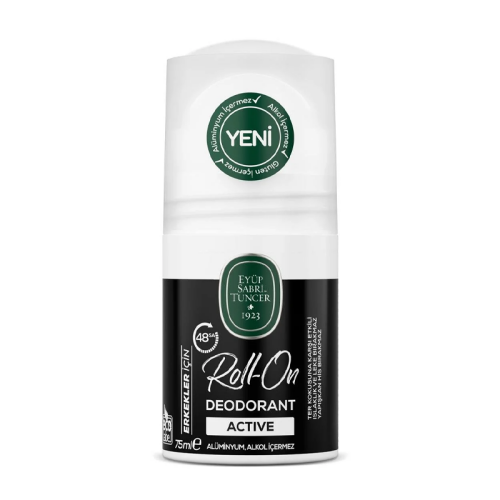 Eyüp Sabri Tuncer Roll-On Deodorant Active - Erkekler İçin 75 ml - Eyüp Sabri Tuncer