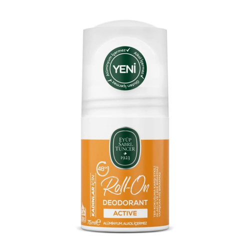Eyüp Sabri Tuncer Roll-On Deodorant Active - Kadınlar İçin 75 ml - Eyüp Sabri Tuncer