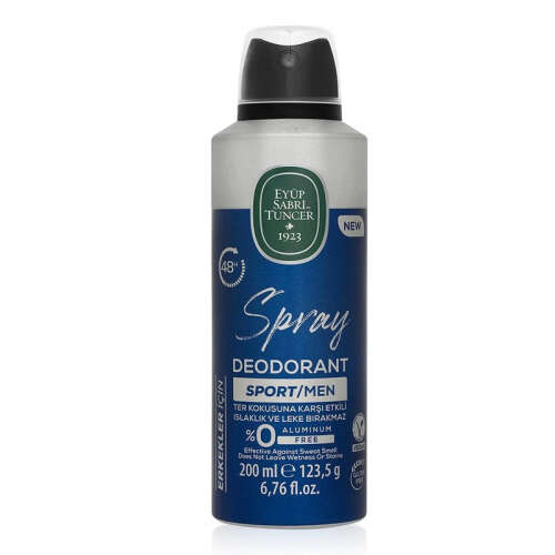 Eyüp Sabri Tuncer Sport Men Spray Deodorant 200 ml - Eyüp Sabri Tuncer
