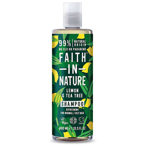 Faith In Nature Limon- Çay Ağacı Ferahlatıcı Şampuan 400 ml - Faith In Nature