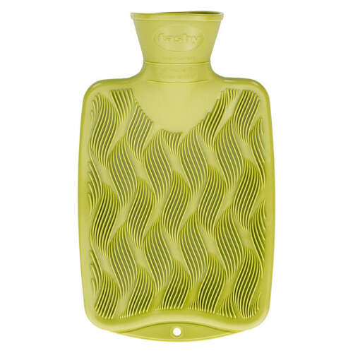 Fashy Termofor Çocuk Dalga Desen Sıcak Su Torbası - Kivi Yeşili 0,8 L - Fashy