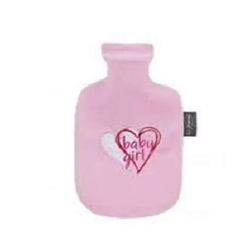 Fashy Termofor Kılıflı Çocuk Sıcak Su Torbası - Pembe 0,8 L - Fashy